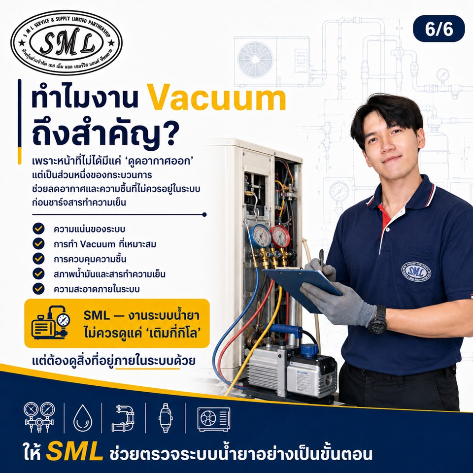 ความชื้นในระบบท่อน้ำยา มีผลกระทบต่อระบบแอร์มากแค่ไหน ภาพที่ 6